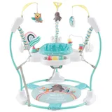 GOPLUS 3in1 Baby Jumperoo, Spring- und Spielcenter mit Drehbar Sitz/Musiktablett/Lichter/Ton