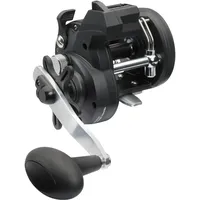 Abu Garcia Cardinal® Trolling Line Counter Rolle - Präzise Schnurverfolgung, Carbon Matrix Drag, hohe Schnurkapazität, Süß- und Salzwasser, Lachs, Hecht und Seeforelle, Schwarz, 20 LC, Rechtshand