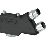 Phoenix Contact 2902320 Sensor-/Aktor-Datensteckverbinder M12 Adapter, gewinkelt Polzahl Sensoren: 9, 5 1 St.
