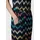 Ragwear Sommerkleid Midikleid Print Blau/Rot/Türkis 42