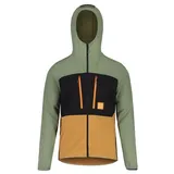 maloja Herren Hybrid-Fleece Jacke MoosM. frosty green - M - M