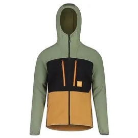 maloja Herren Hybrid-Fleece Jacke MoosM. frosty green - M - M
