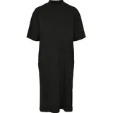 URBAN CLASSICS Organic Oversized Kurzes Kurzarmkleid Black S