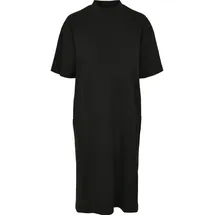 URBAN CLASSICS Organic Oversized Kurzes Kurzarmkleid Black S