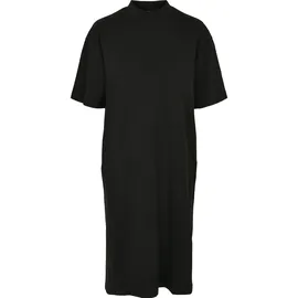 URBAN CLASSICS Organic Oversized Kurzes Kurzarmkleid Black S
