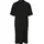URBAN CLASSICS Organic Oversized Kurzes Kurzarmkleid Black S