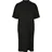 URBAN CLASSICS Organic Oversized Kurzes Kurzarmkleid Black S