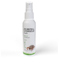 RepellShield Natürlicher Zeckenschutz - 100ml - Hautfreundliches Zeckenspray als Schutzbarriere für Menschen, Insektenspray für Körper & Zeckenmittel für Katzen und Hunde, Anti Zecken Spray