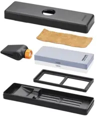 Fiskars Titanium Premium Messerschärfer Set, 6-teilig 1058937 , 1 Set