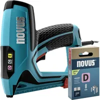 Novus Tools 031-0370 Elektrotacker Klammerntyp Typ 11, Typ 53F Klammernlänge 6 - 14mm
