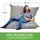 Green Bean Indoor Sitzsack XXL 140x180cm 380 Liter Kinder - Erwachsene Bean Bag EPS Perlen Füllung Riesensitzsack Grau, Textil, Styroporkugeln, Rechteckig, 140x25x180 cm, Hergestellt in Deutschland, Wohnzimmer, Hocker, Sitzsäcke, Sitzsäcke
