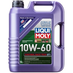 LIQUI MOLY Motoröl Synthoil Race Tech GT1 10W-60 5 L (1391) für LAND ROVER