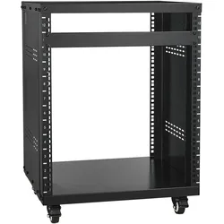 VEVOR 12U Server Rack 226,8kg Netzwerk Stereo Aufnahmestudio Rack 510x460x700mm