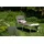 Lex XXL Sonnenliege 200 x 70 x 45 cm taupe klappbar
