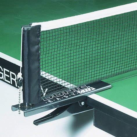 Donic Tischtennisnetz "Easy Clip" - preiswertes Netz mit Clip-System,schwarz,