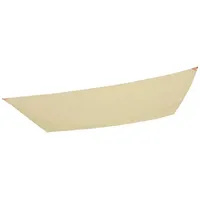 Aktive Rechteckiges Markisensegel 300x200 cm beige, Terrasse oder Garten,