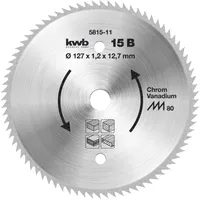 KWB 581511 Kreissägeblatt 127 x 12.75 mm, 1 St.