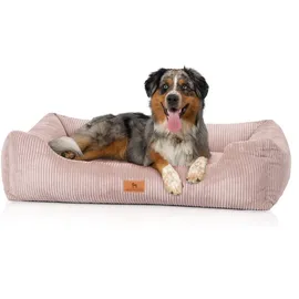 Knuffelwuff Hundebett Olivia 85 x 63 cm rosa