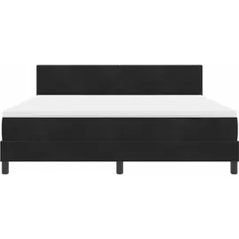 vidaXL Boxspringbett 180 x 200 cm Schwarz