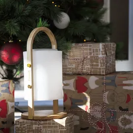 Lumisky Kabellose Bluetooth-Lautsprecherlampe H37CM WOODY