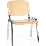 HJH Office Konferenzstuhl XT 600 Stoff braun