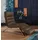 W.Schillig Relaxliege daily dreams Leder/Polyester 75 x 91 x 170 cm braun mit Kissen