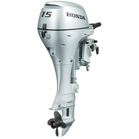 Honda Marine Außenbordmotor BF 15 SHU  (11 kW, Pinnensteuerung, Kurzschaft, Seilzug) + BAUHAUS Garantie 5 Jahre auf elektro- oder motorbetriebene Geräte