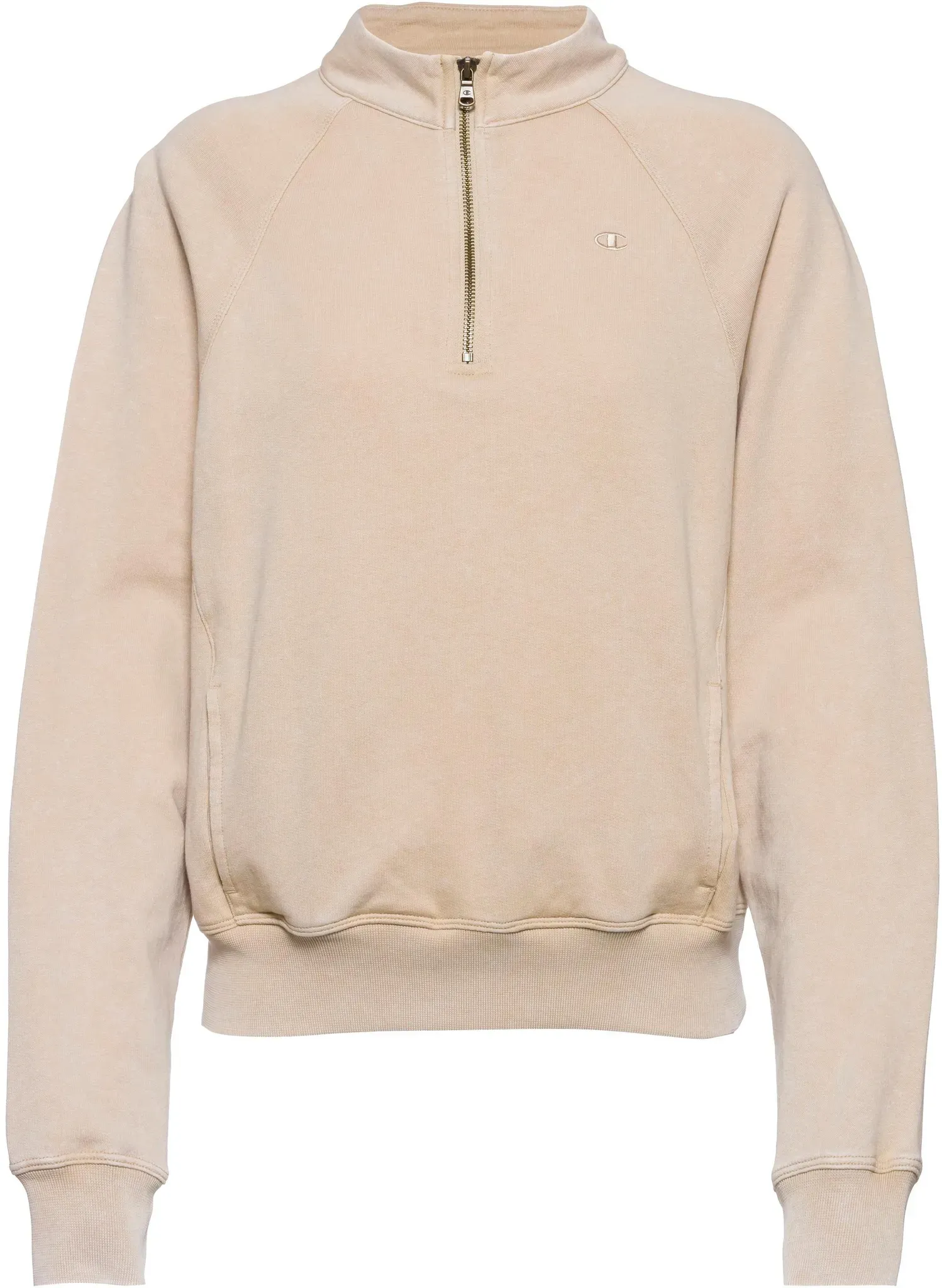 CHAMPION Sweatshirt Damen in western khaki, Größe L - braun