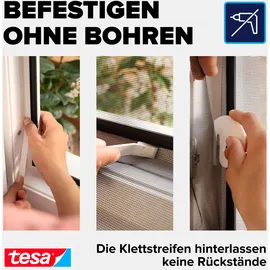 Tesa Fliegengitter Insect Stop Comfort 130 x 130 cm Weiß