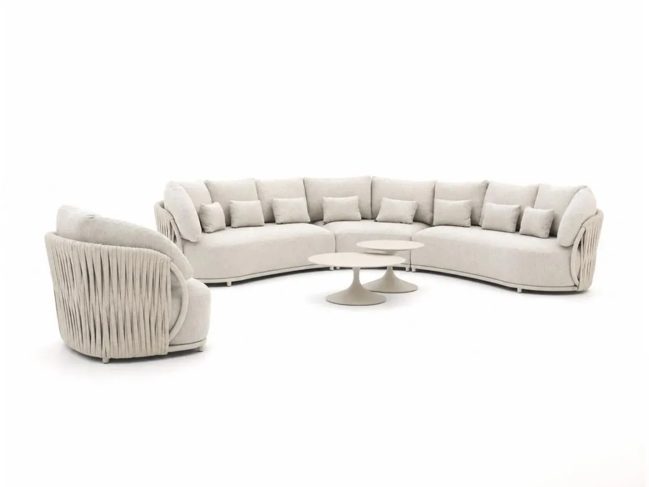 + 10 % Kassenrabatt | SUNS Vivaro/Nova Ecklounge-Set 6-teilig