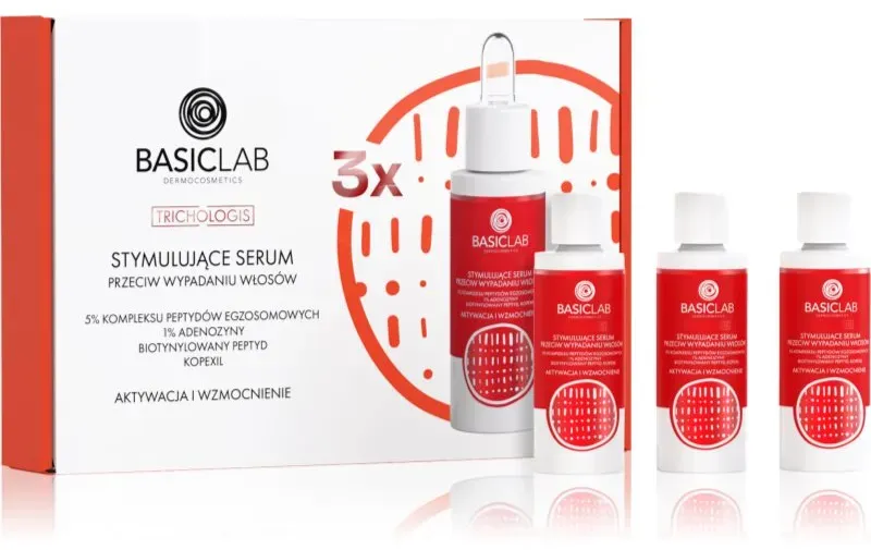 BasicLab Dermocosmetics Trichologis Set gegen Haarausfall