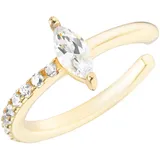 FIRETTI Ohrklemme Schmuck Geschenk Silber 925 Ear Cuff goldfarben 89139589