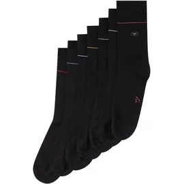 Tom Tailor Socken 7er Pack Schwarz 43-46