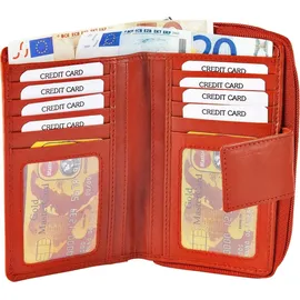 Akzent Damen Geldbörse braun