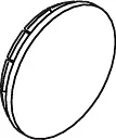 Hewi 801 Abdeckkappe 3900695 felsgrau, pro Paar, für 80150../80151...