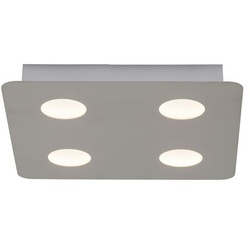 AEG LED Wand/Deckenleuchte Formit Nickel 20W 3000K Warmweiß