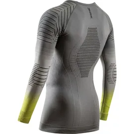 X-Bionic Invent Fx Langarm-baselayer - Rhino Grey / Light Grey / Canary - S