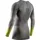 X-Bionic Invent Fx Langarm-baselayer - Rhino Grey / Light Grey / Canary - S
