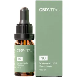 CBD VITAL Naturextrakt Premium CBD Öl 10%
