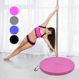 Trutzholm Tanzstangenmatte Stärke 10cm Durchmesser 120cm Pink