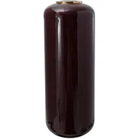 Kayoom Bodenvase Art Deco Goldfarben/Beere