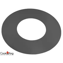Cook King Grillplatte Ø 102 cm Stahl grau