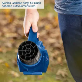 SCHEPPACH C-BL700-X axialer Akku-Laubbläser | axiales Gebläse | balance-Griff | max. 155 km/h | 516 m3/h | 20V IXES