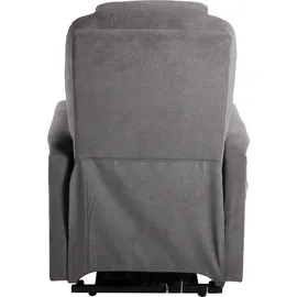 Duo Collection TV-Sessel Webstoff 78 x 113 x 93 cm grau