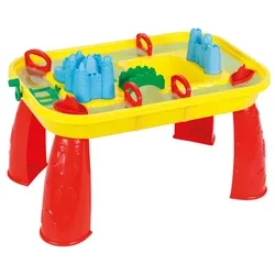 Sand und Wassertisch mit viel Zubehör, Spieltisch für Kinder, Gartenspieltisch