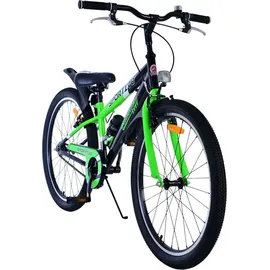 Volare Kinderfahrrad Sportivo Jungen 24 Zoll Kinderrad Grün Zweihandbremsen