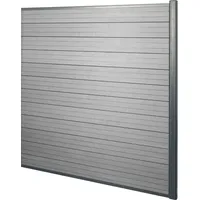 MCW Windschutz 1,85 m grau WPC