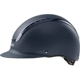 Uvex suxxeed active - robuster Reithelm für Damen und Herren - individuelle Größenanpassung - optimale Belüftung - navy matt - 54-55 cm