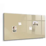 Tulup Magnettafel 120 x 60 cm Beige/Khaki