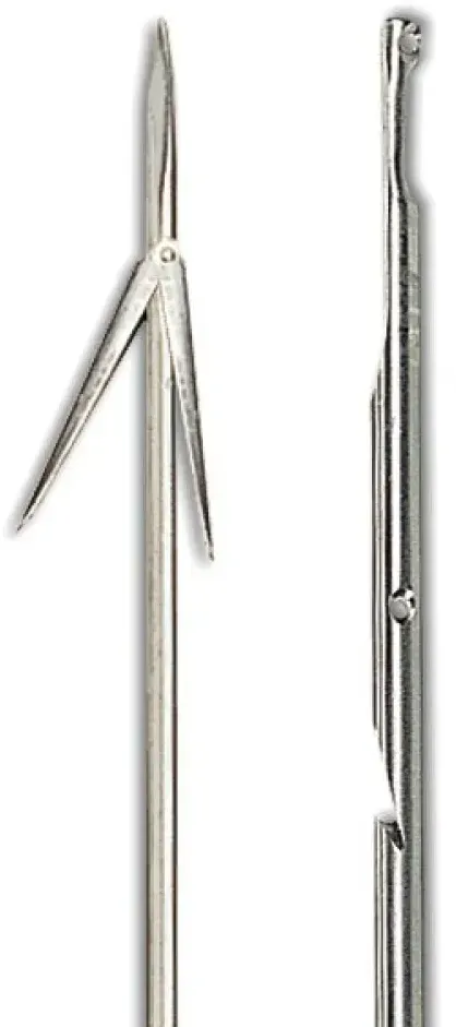 Imersion Tahitian Two Barbs 200 Milled Heel 7 Mm Speerschaft - Silver - 180 cm
